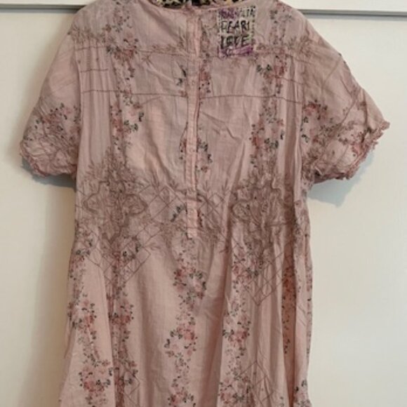 Magnolia Pearl Pink Floral Midi Dress - Picture 10 of 15